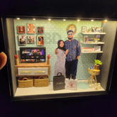 Customized Simple Wedding Miniature Frame | Living Room - BBD GIFTS